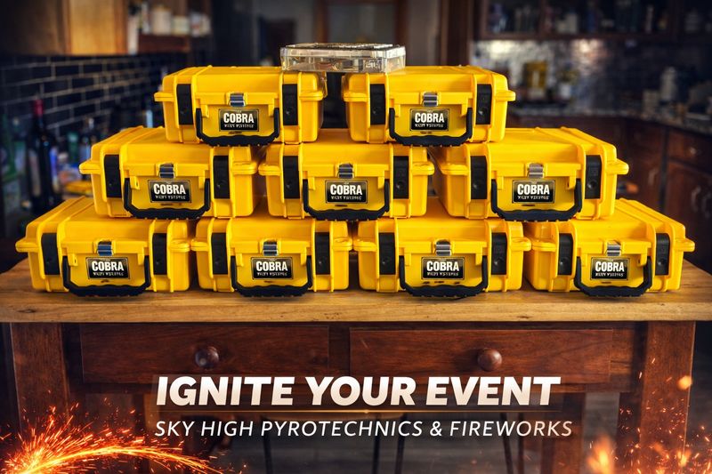 Fireworks display company, South Carolina