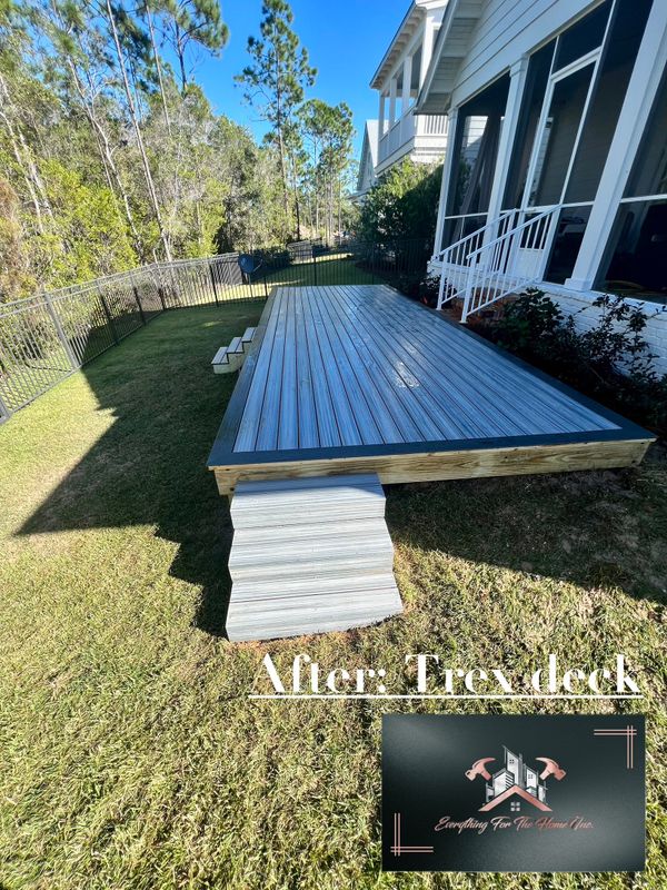 Outdoor carpentry 
