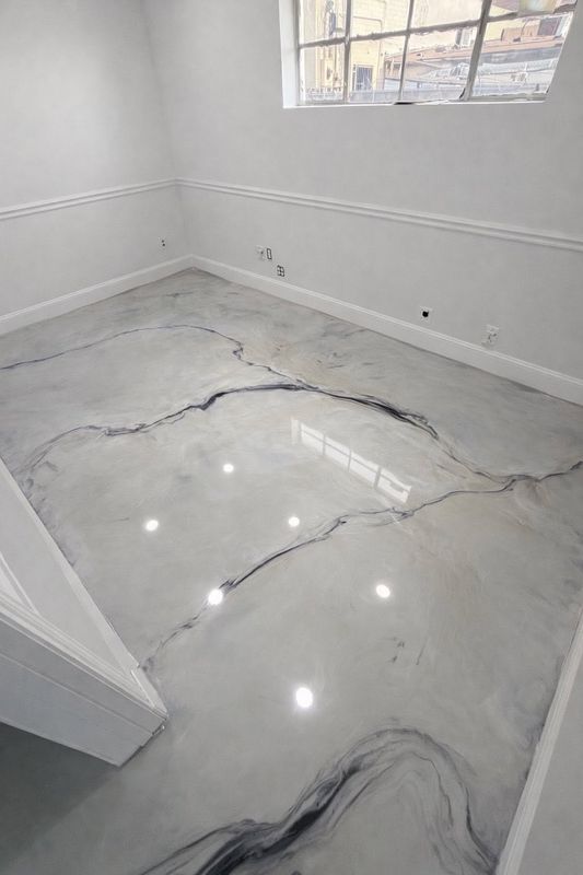 Garage Floor Epoxy Installation