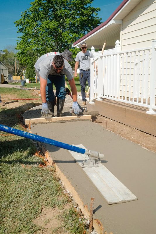Sidewalk Construction