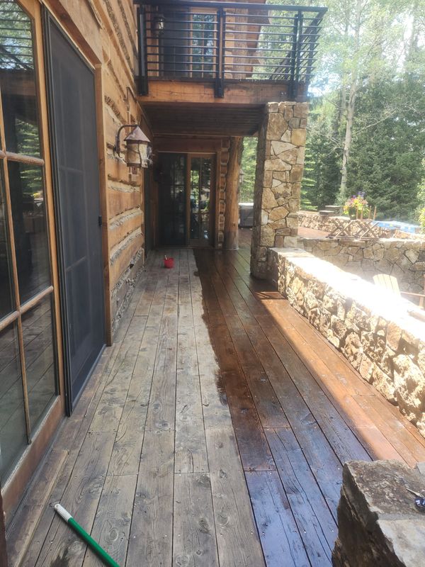 Deck Staining