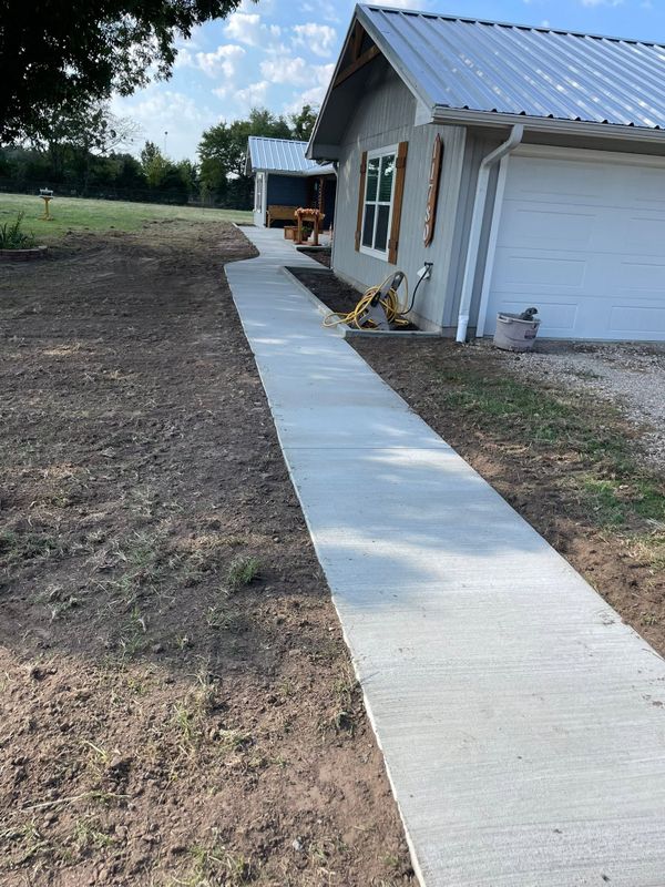 Sidewalk Construction