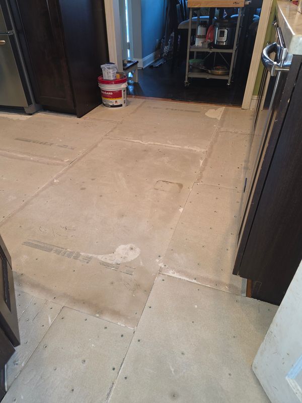 Kitchen Porcelain Tile Flooring