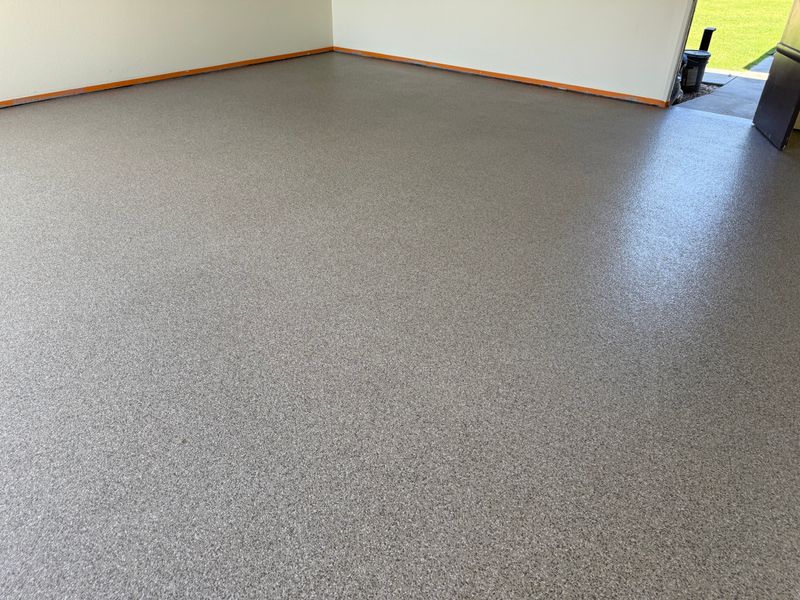 Terrazzo flooring