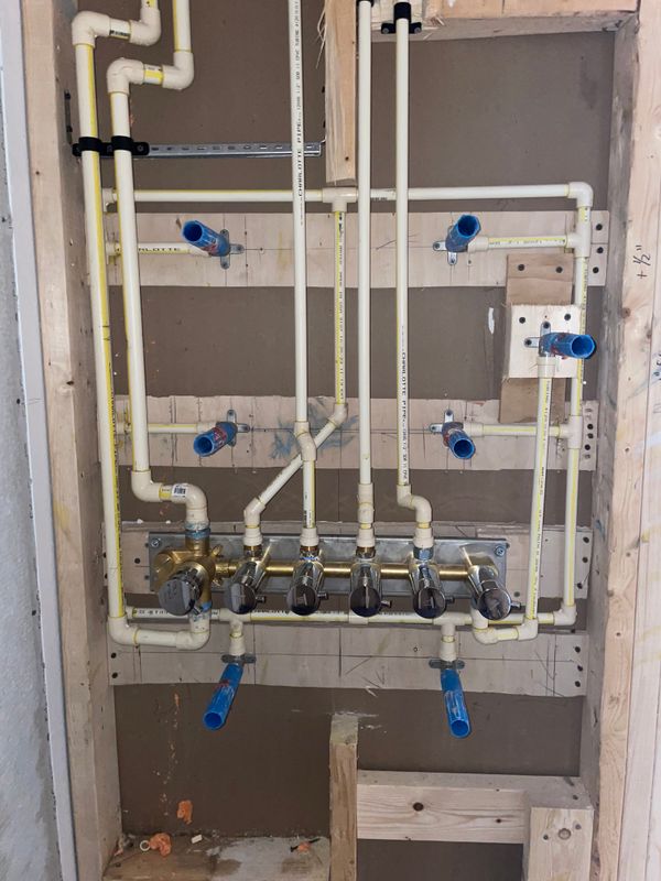 Plumbing System Installation