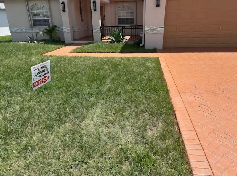 Transform Your Driveway with Elegant Stamped Concrete