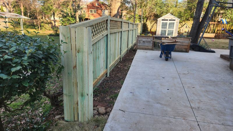 Wood Privacy Fence - Charlotte, NC