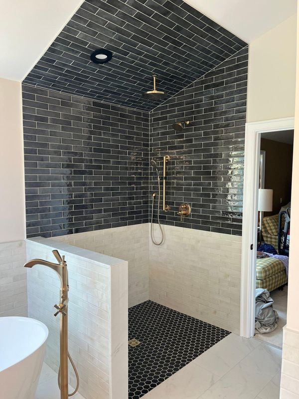 Tile installation