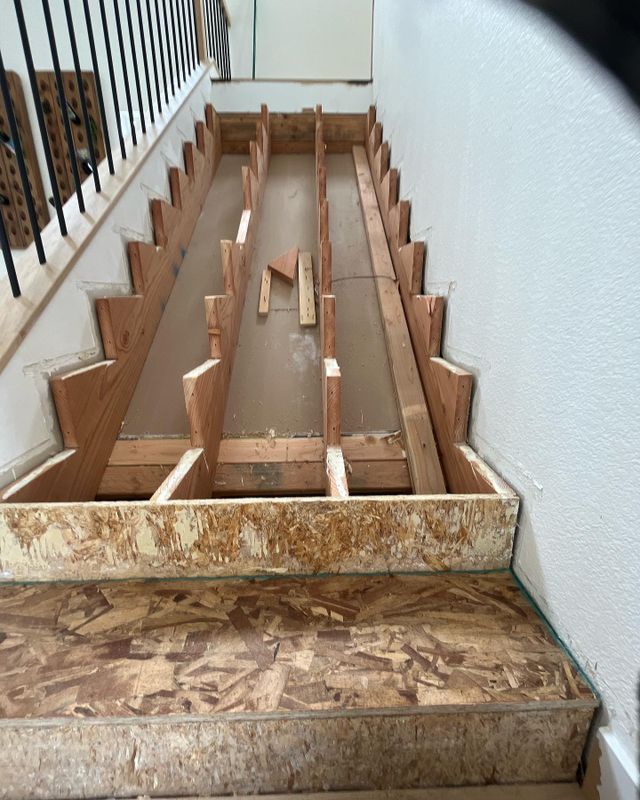 Custom Stair Install