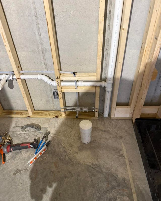 New Construction Plumbing