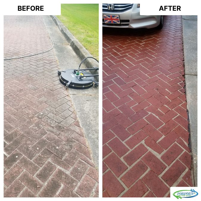 Driveway and Sidewalk Cleaning
