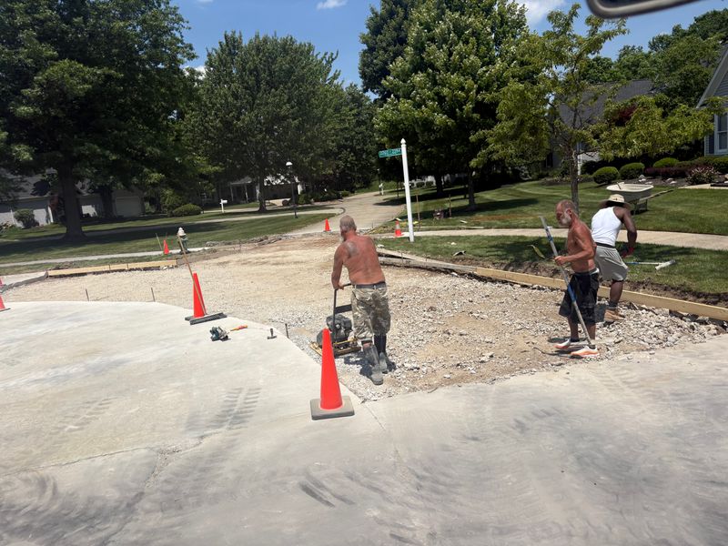 Driveway tear out and replacement