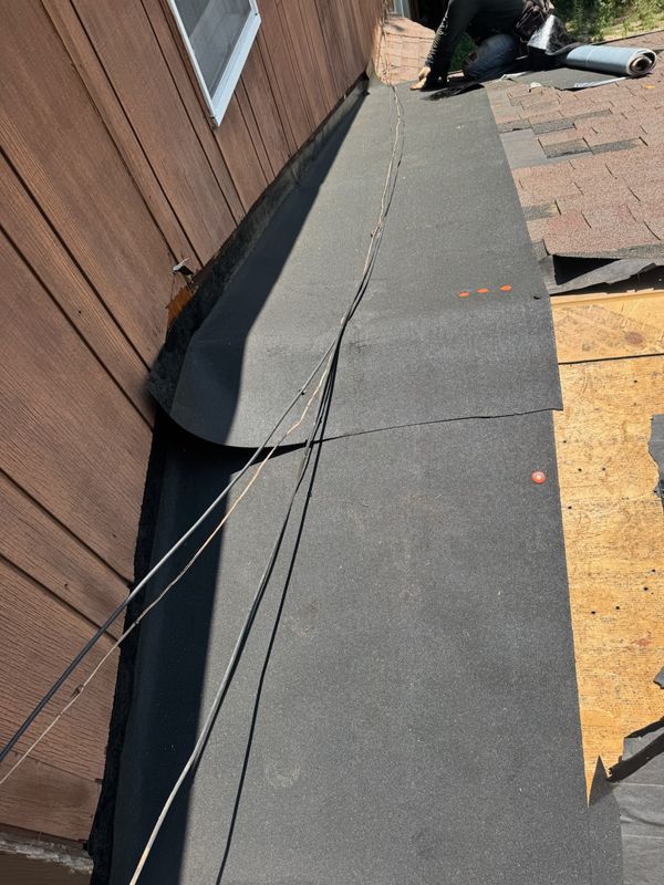 Carbondale Roof Leak repair and Drywall installation