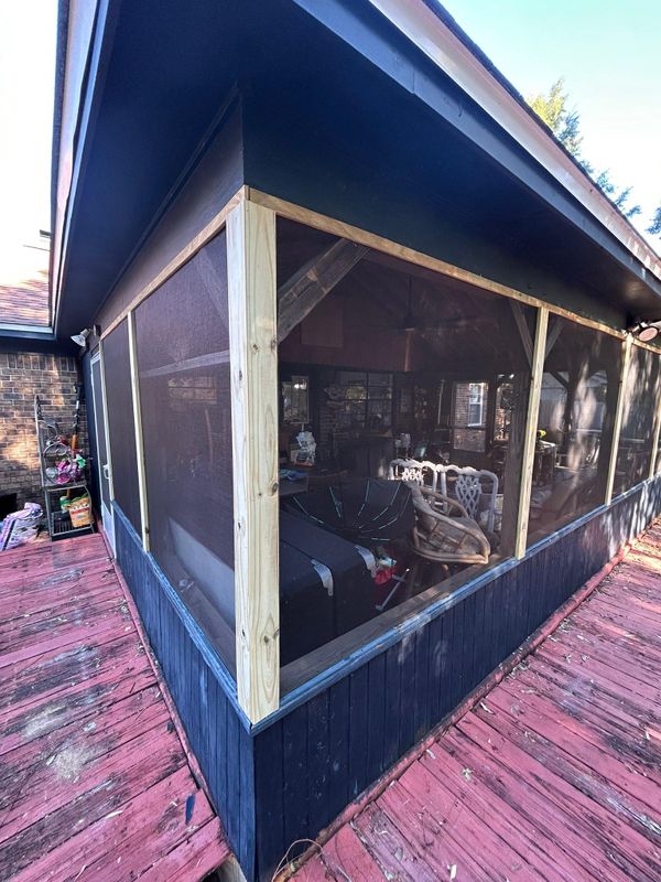 Screen Room Repairs