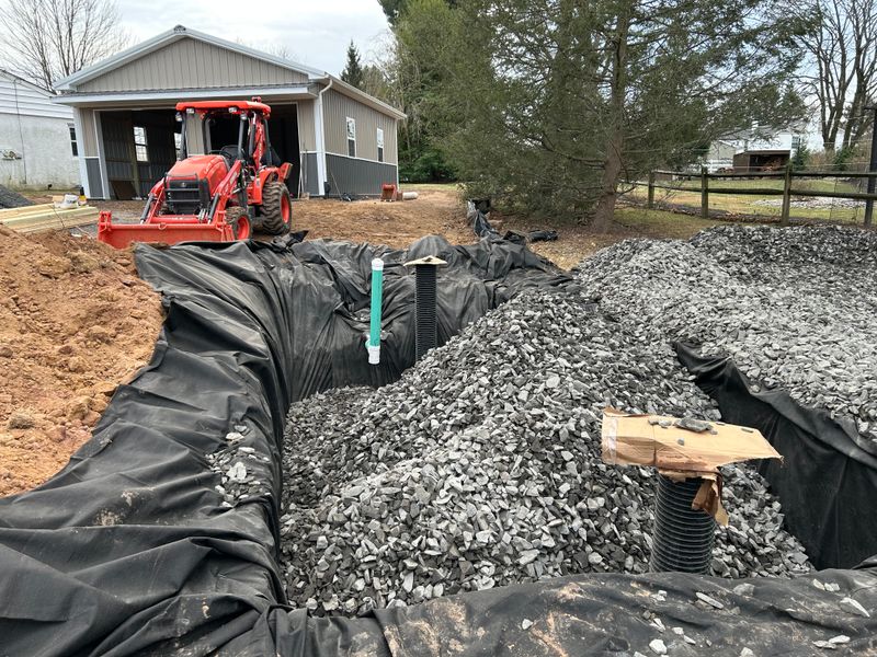 Outdoor French Drains