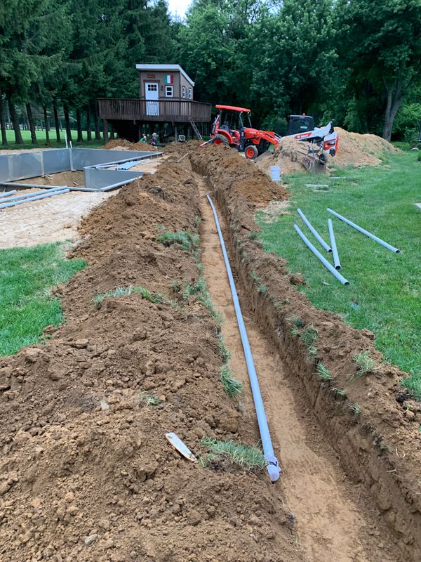 Outdoor French Drains