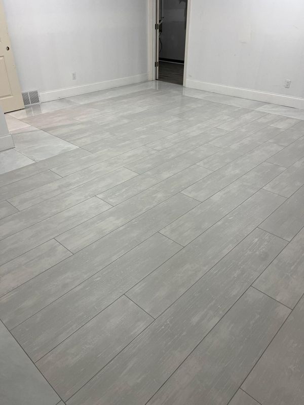 Tile installation