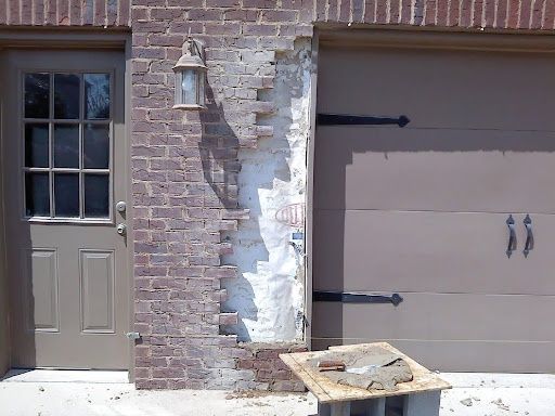 Cracked Brick And Mortar Repair