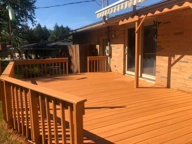 Deck Staining