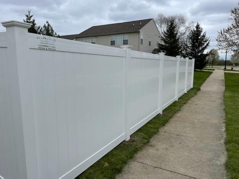 Vinyl Fencing
