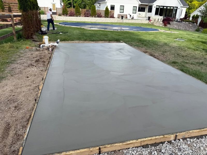 Concrete Patio