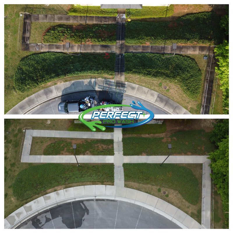 Driveway and Sidewalk Cleaning
