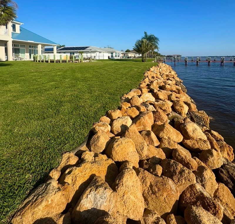Marine Repairs and New Construction Vinyl and Coquina Seawalls