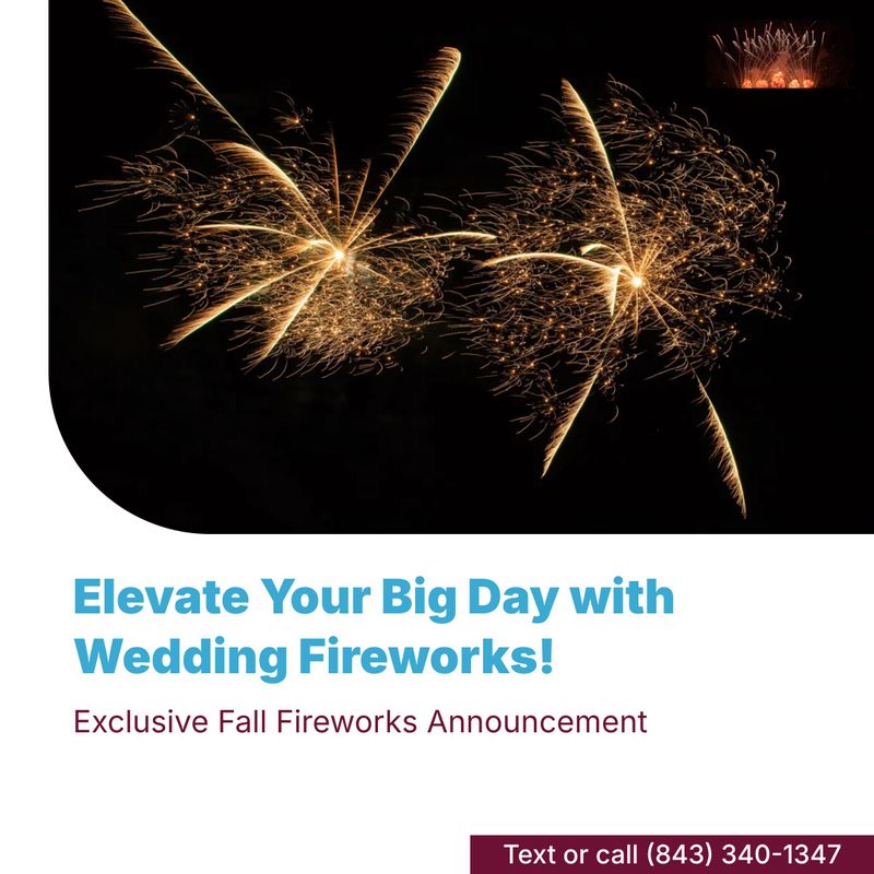 Weddings Firework Display