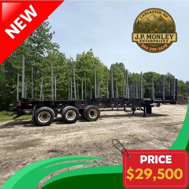 2015 Manac 48ft Log Trailer