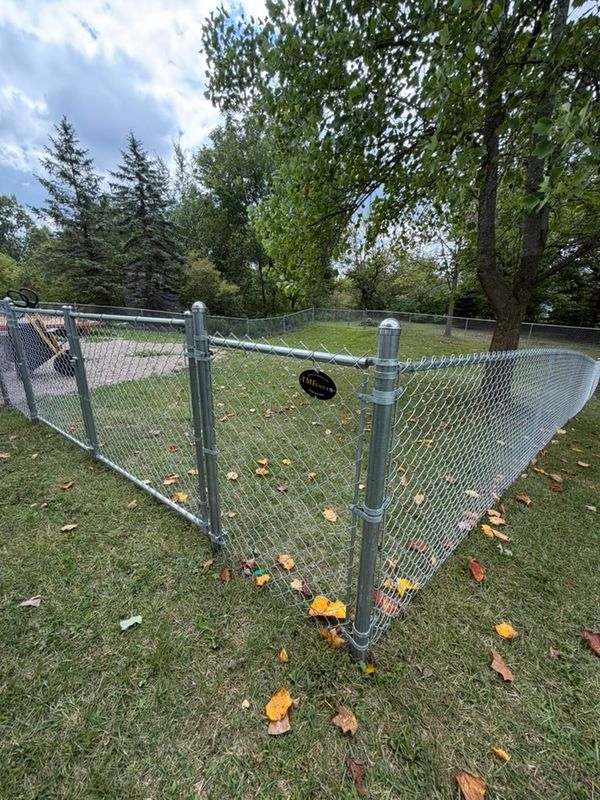 Chain Link Dog Fence in Davison, MI