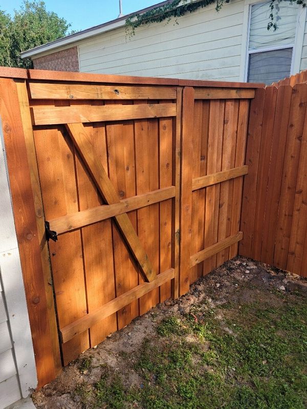 Installation of New Fences