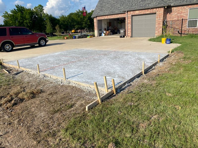 Concrete Walkway
