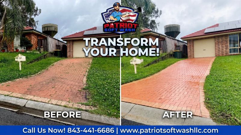 Driveway and Sidewalk Cleaning
