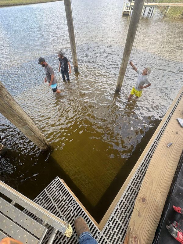 Pier Construction