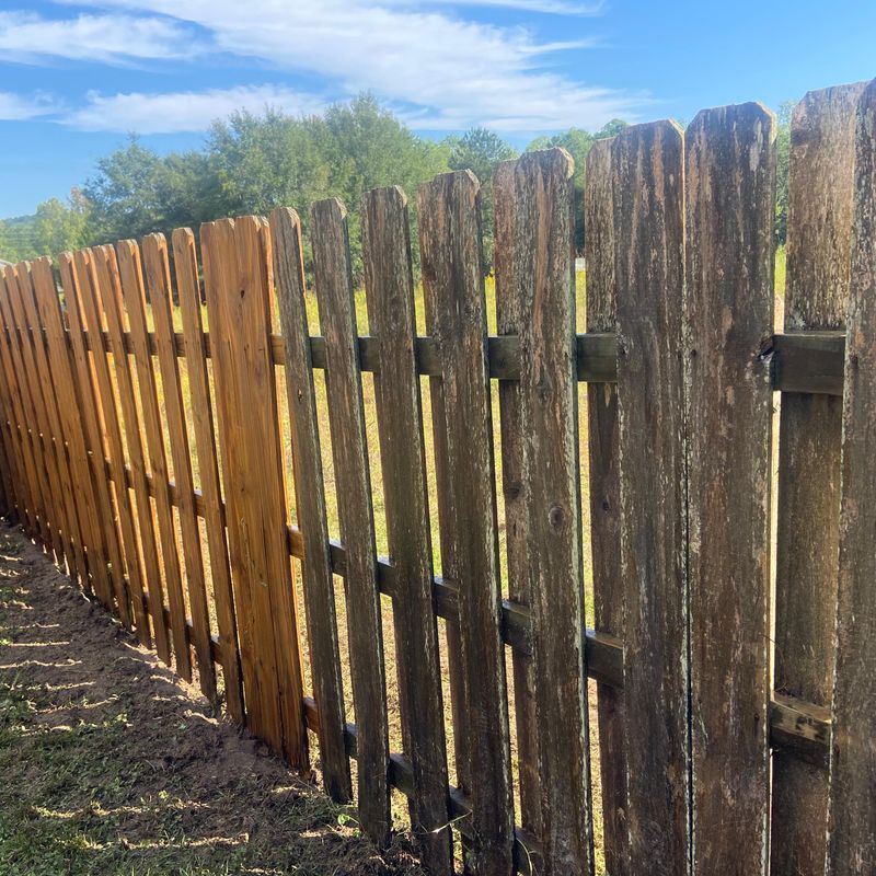 Fence Washing
