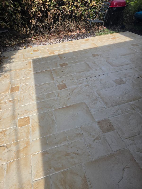Stamped Concrete Installation