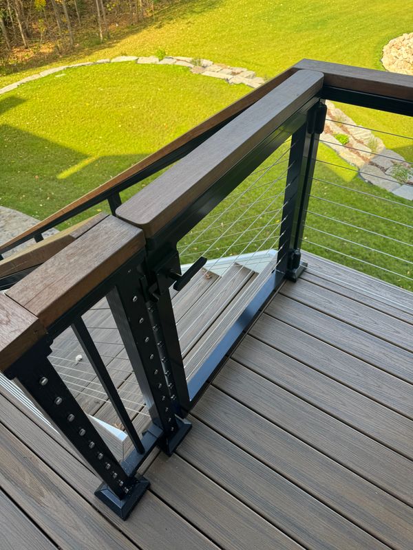 Custom Hand Forged Railings
