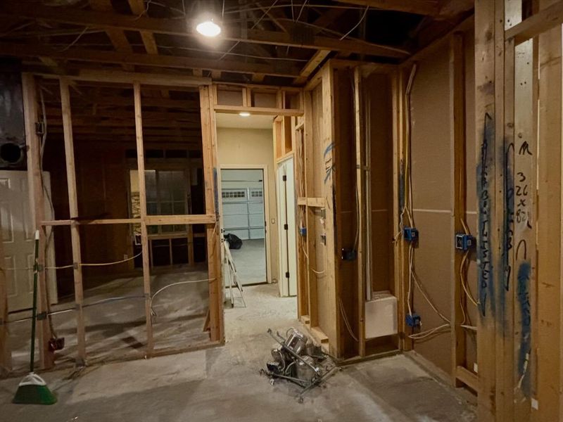 Interior outlet installations