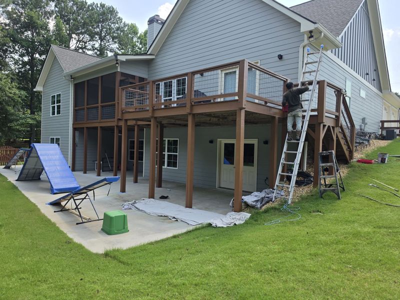 Deck Staining
