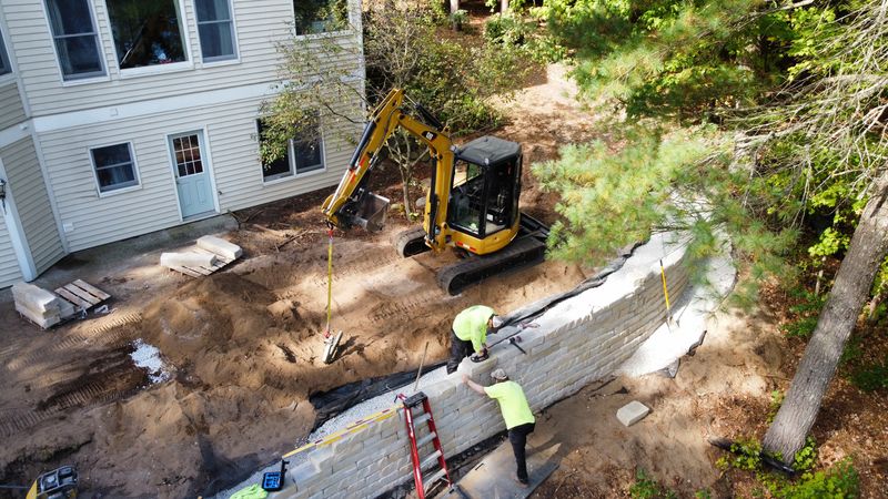 Retaining Wall Construction