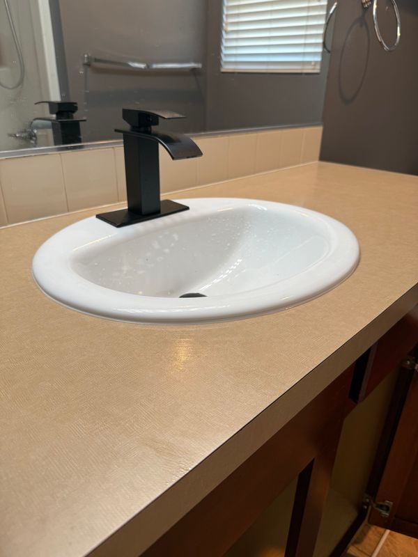 Sink and Faucet Installs
