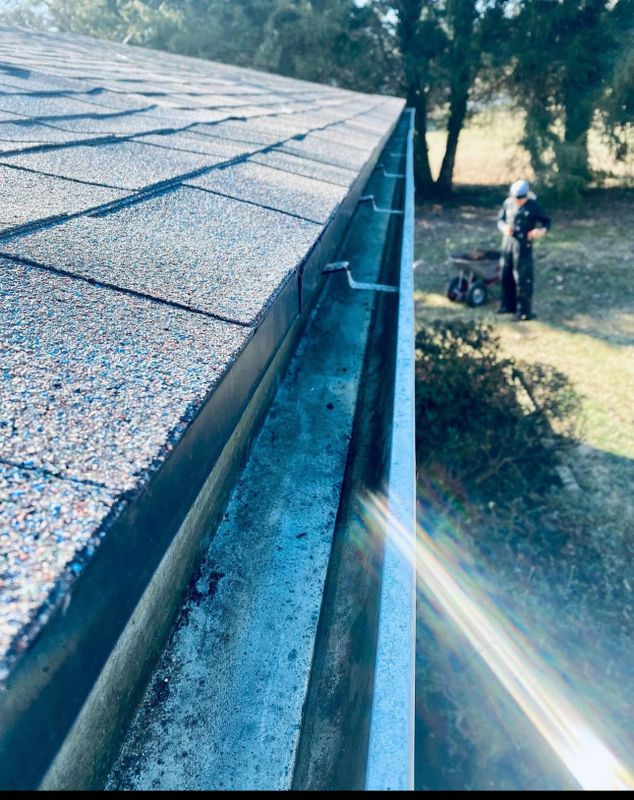 Gutter Cleaning/Gutter Guard Installation