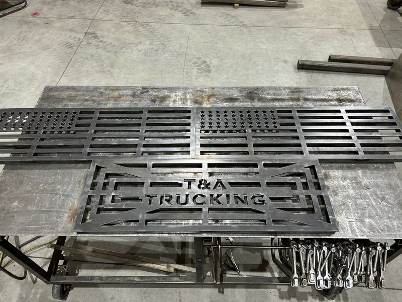 Custom Heavy Duty Trench Drain Grates