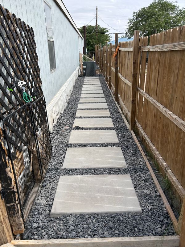 Sidewalk Installation