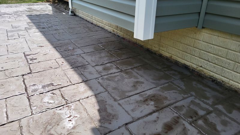 Stamped Concrete Installation