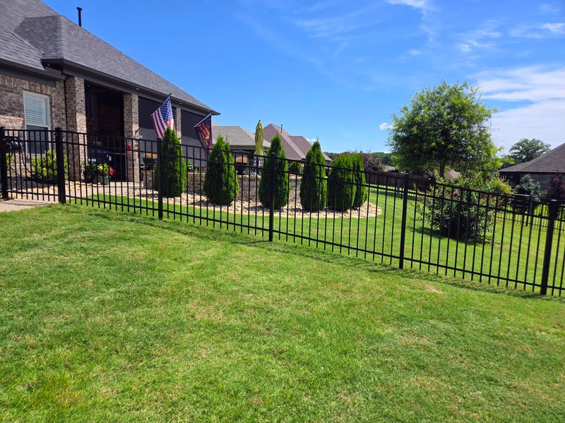Ornamental Fence install