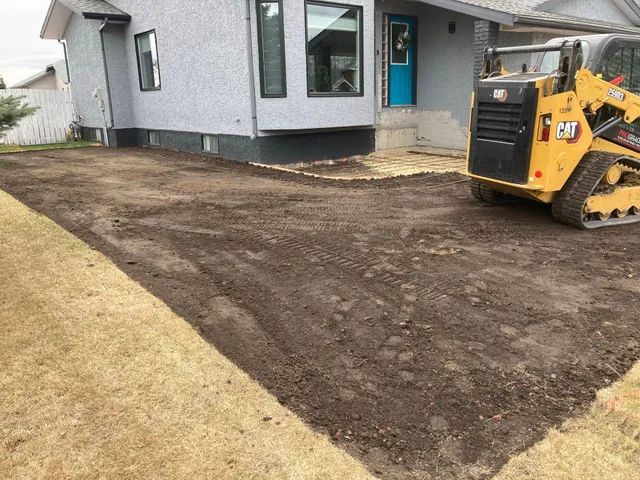 Yard Grading and Leveling