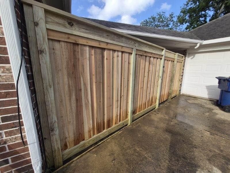 Wood Fence Installation