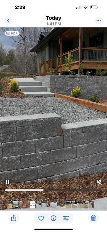 Retaining Wall Construction