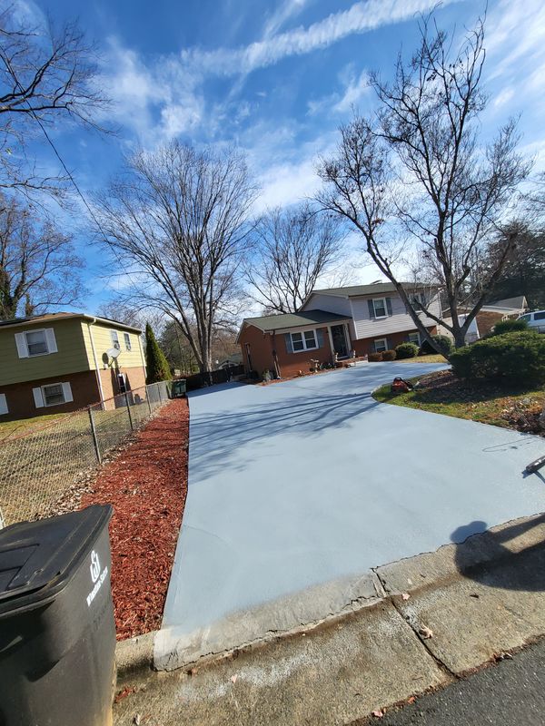 Stamped Concrete Installation